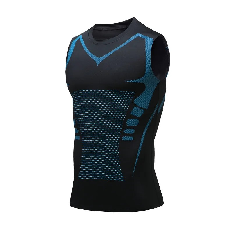 Packs 1 Men Body Shaper Slimming Tummy Vest Compression Shirt Tank Top Shapewear