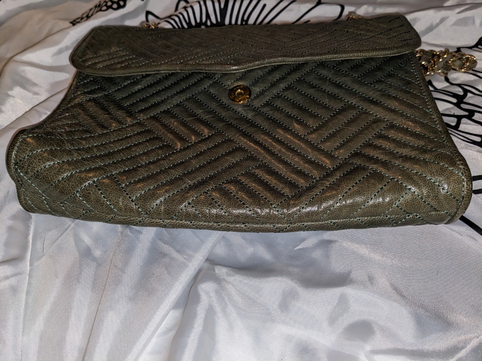 Rebecca Minkoff quilted shoulder bag Olive Green