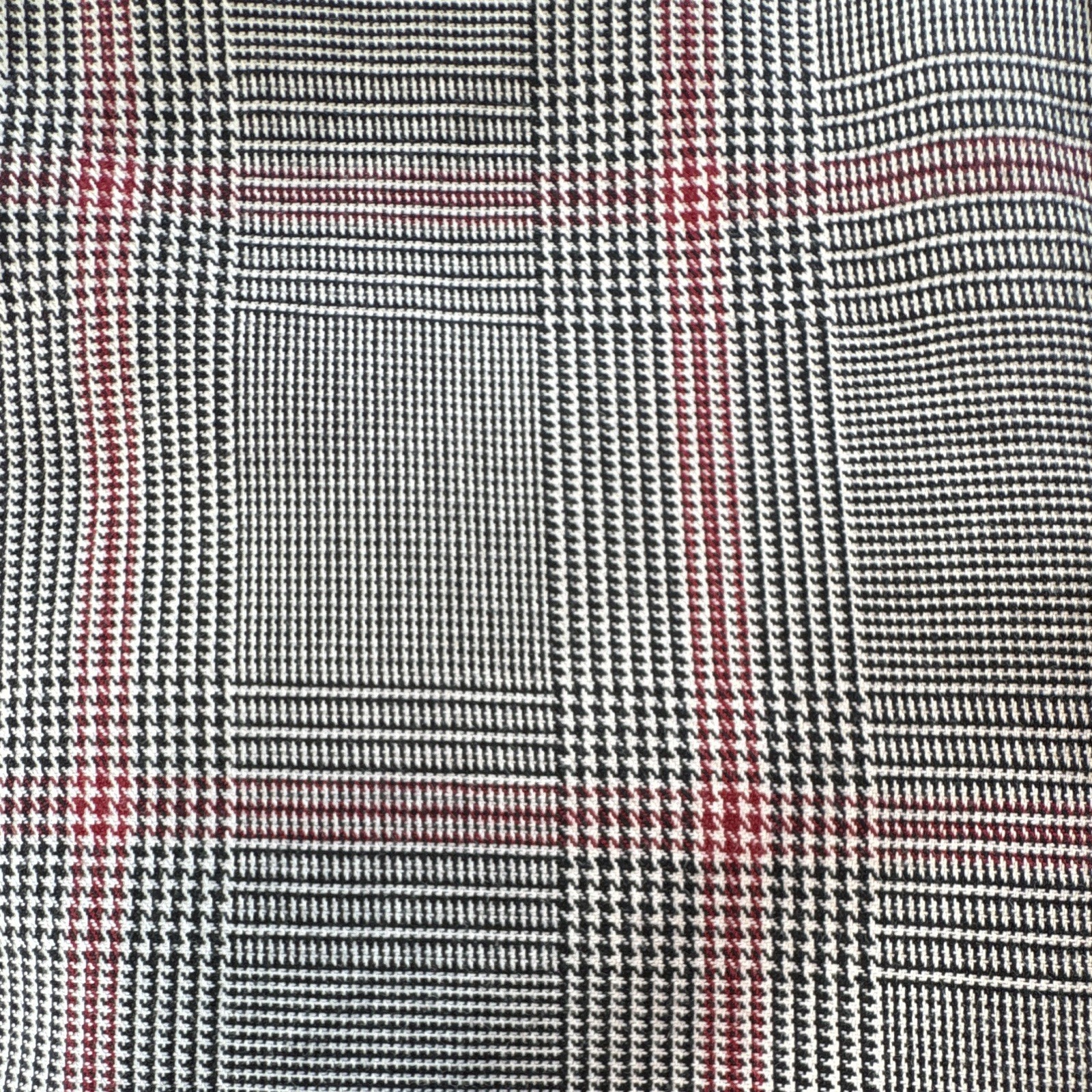 Daniel Cremieux Classics Classic Fit 100% Cotton Plaid Dress Shirt Gray Red L/G
