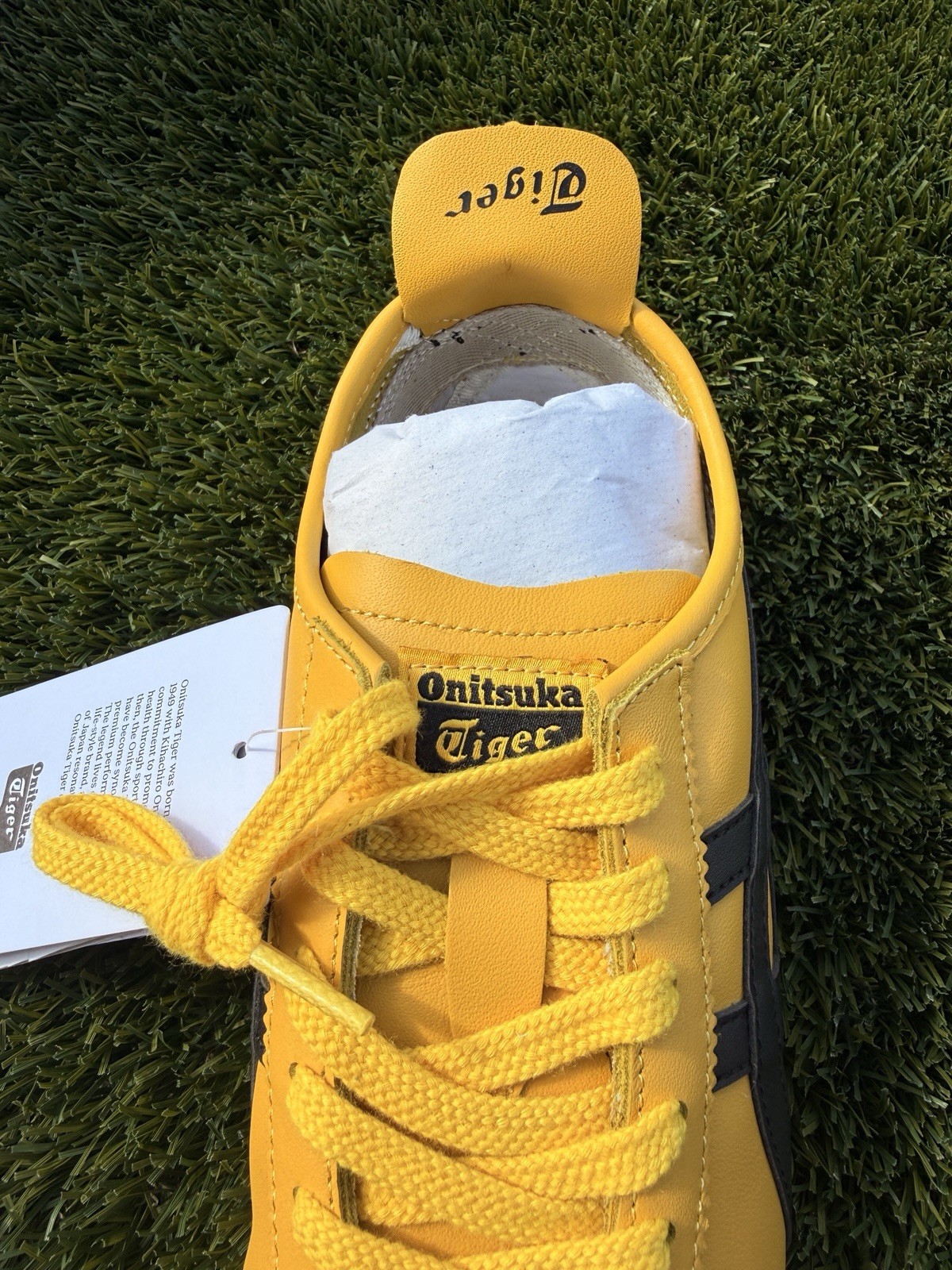 Onitsuka Tiger Mexico 66 Yellow/Black Men’s 7 Brand New