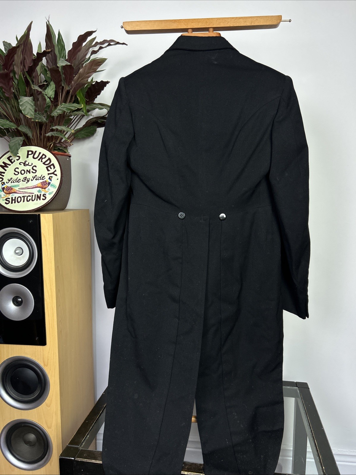 Bespoke 1930s White Tie Tailcoat 34R Handmade Dinner Savile Row Antique Vintage