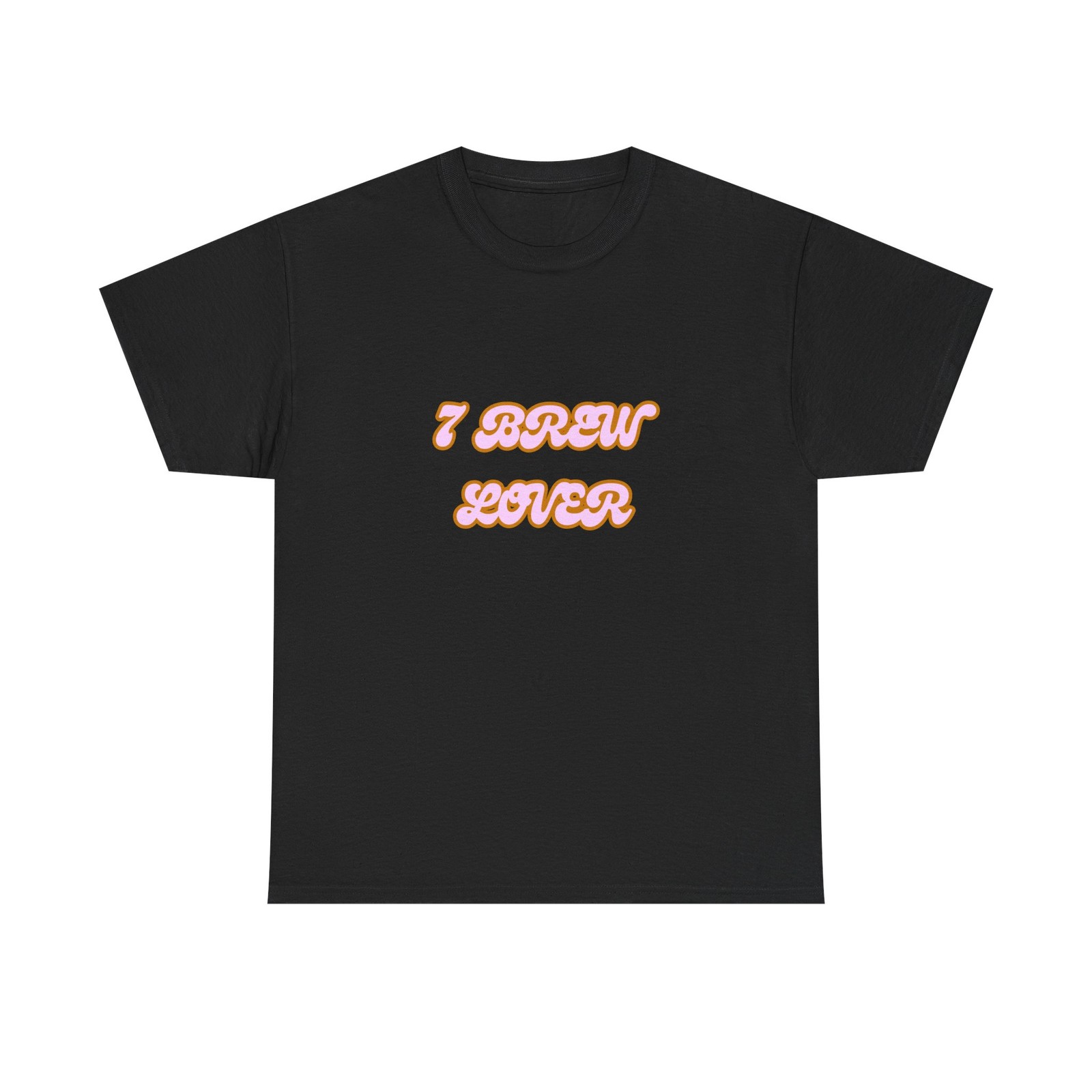 7 Brew Lover Unisex Heavy Cotton Tee – Casual Wear, Coffee Lover