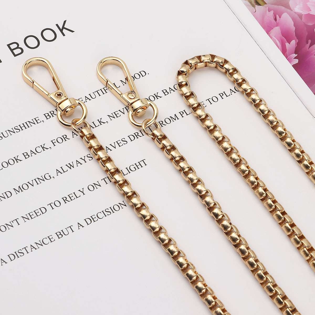 Purse Chain Strap Handle Shoulder Crossbody Handbag Bag Metal Chain Replacement