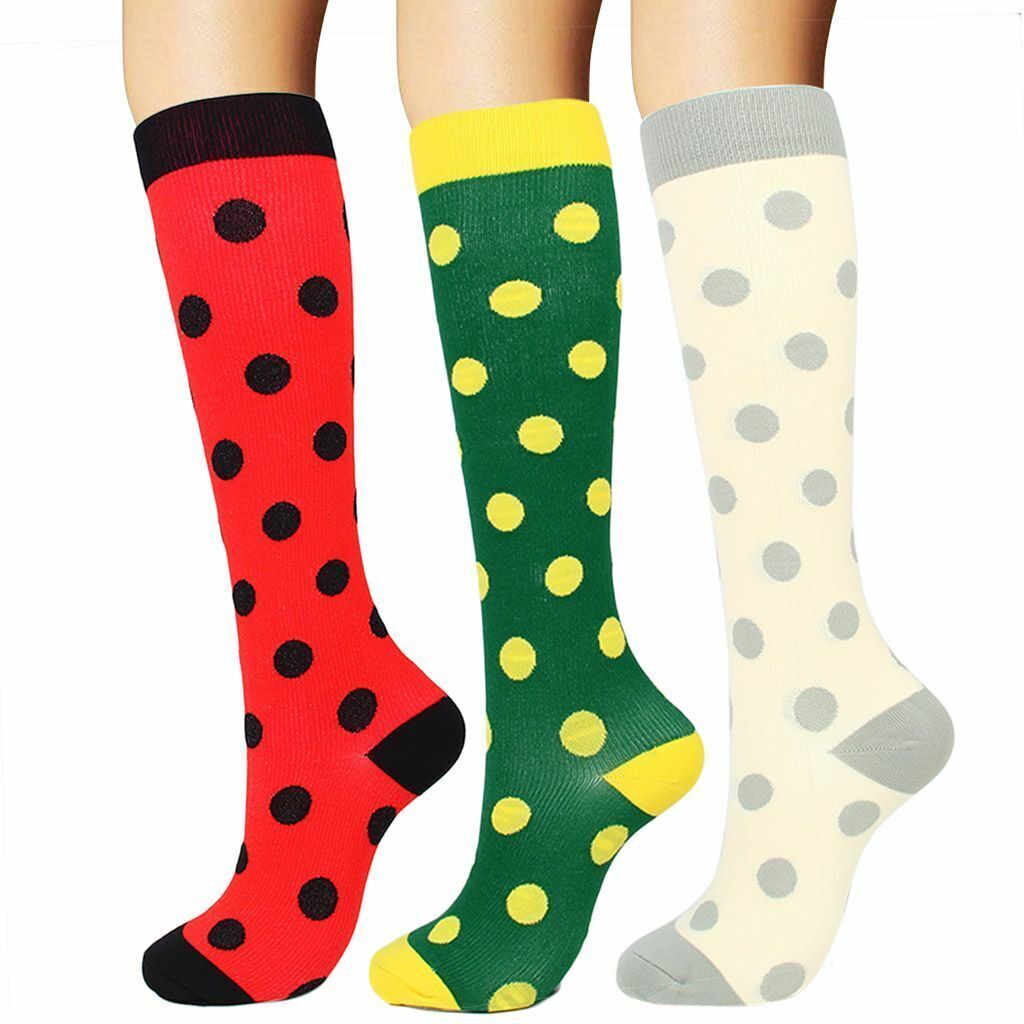 Compression Socks Stockings Knee High Womens Mens Medical 20-30 mmHG S/M-X/XL US
