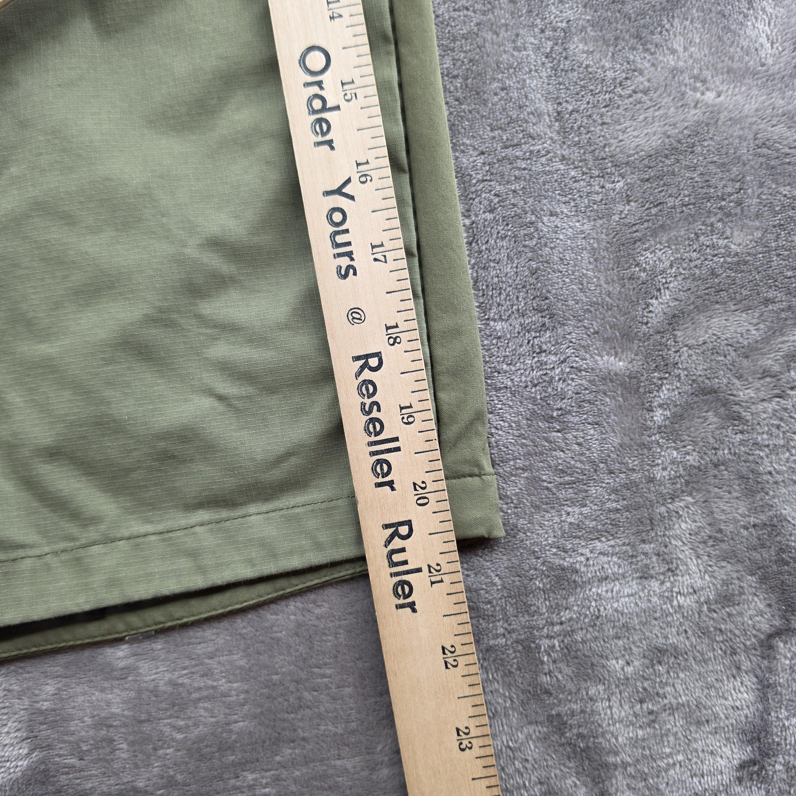Fjallraven Specialized Shorts Mens 37 Green Cargo G-1000 Outdoor Hiking