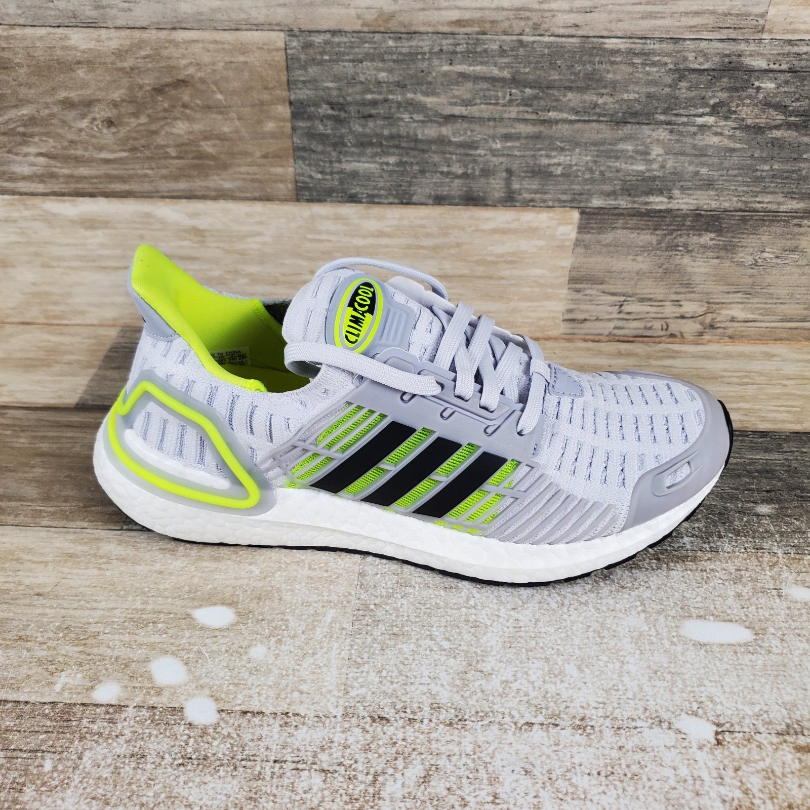 Adidas Ultraboost CC-1 DNA Mens Shoes Sz 6 Gray Green Lace Up Low Top Sneakers