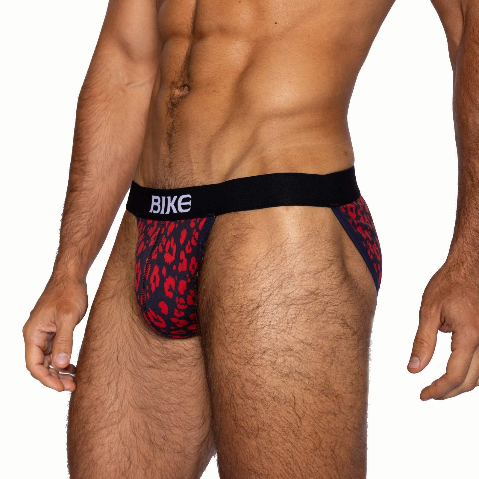 BIKE Athletic Stretch Cotton Jock Brief – Men’s Redesigned Support Brief in Samb