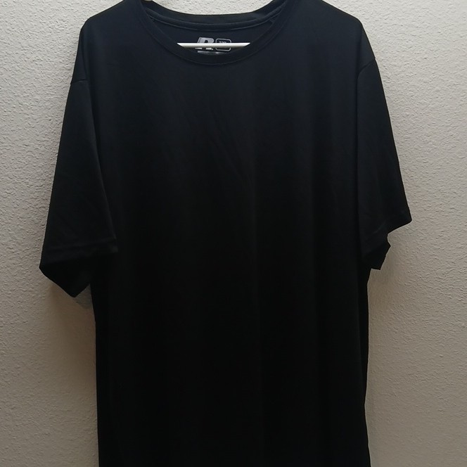 Russell Dri-Power 360 FreshForce Training Fit Crew Neck T-Shirt Black 3XL
