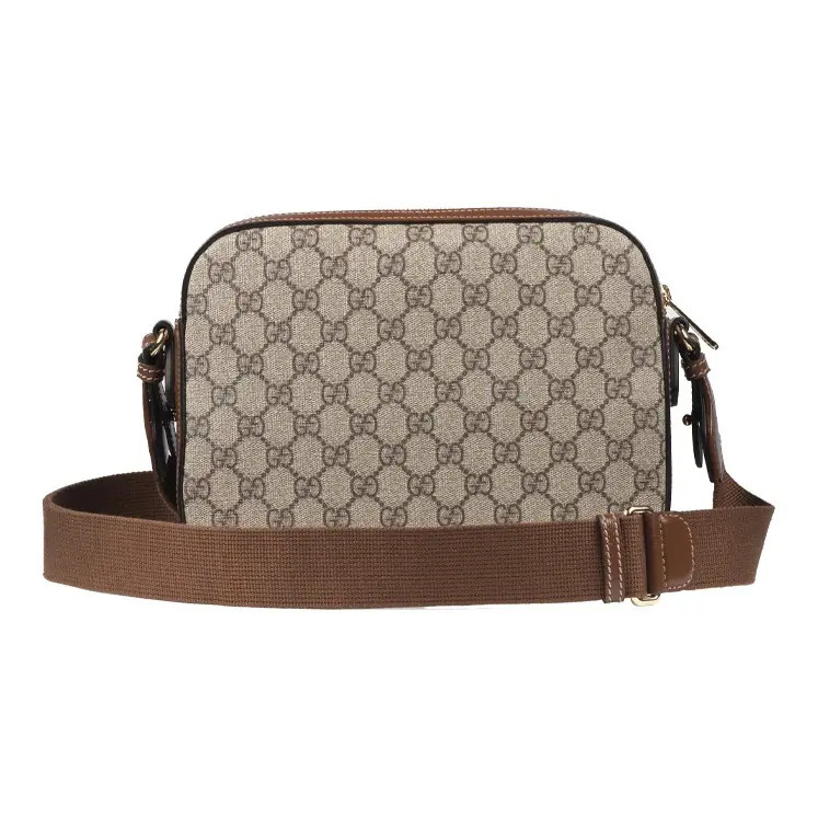 Gucci GG Collection Vintage Logo Mailman Bag Crossbody Bag Unisex 10×2.3×7.8 in