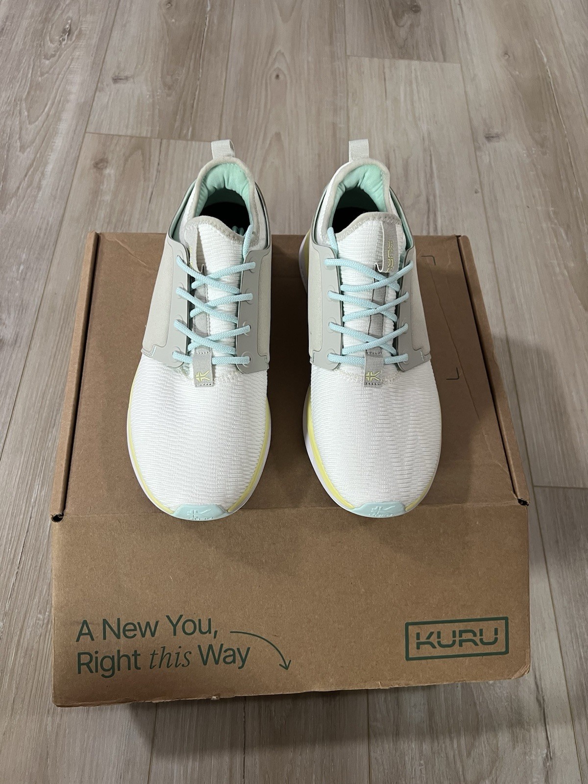 KURU Atom Womens Shoes Sz 10.5 MRunning Athletic Bright white/iceblue