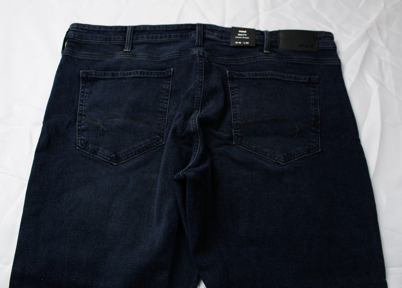 Mavi Men’s Matt Classic Straight Leg Jeans AR8 Ink Williamsburg Size 42in x 30in