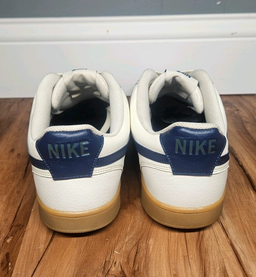 Nike Court Vision Low Sail Midnight Navy Gum Size 13