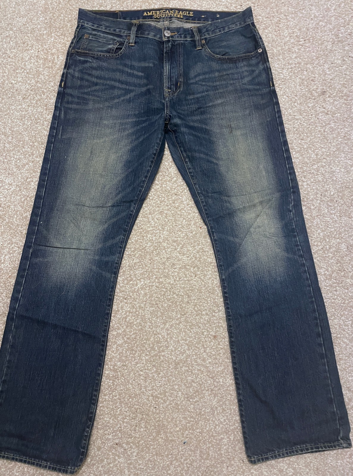 VTG American Eagle AEO Original Boot (bootcut) Jeans 34 x 34 100% Cotton Men’s