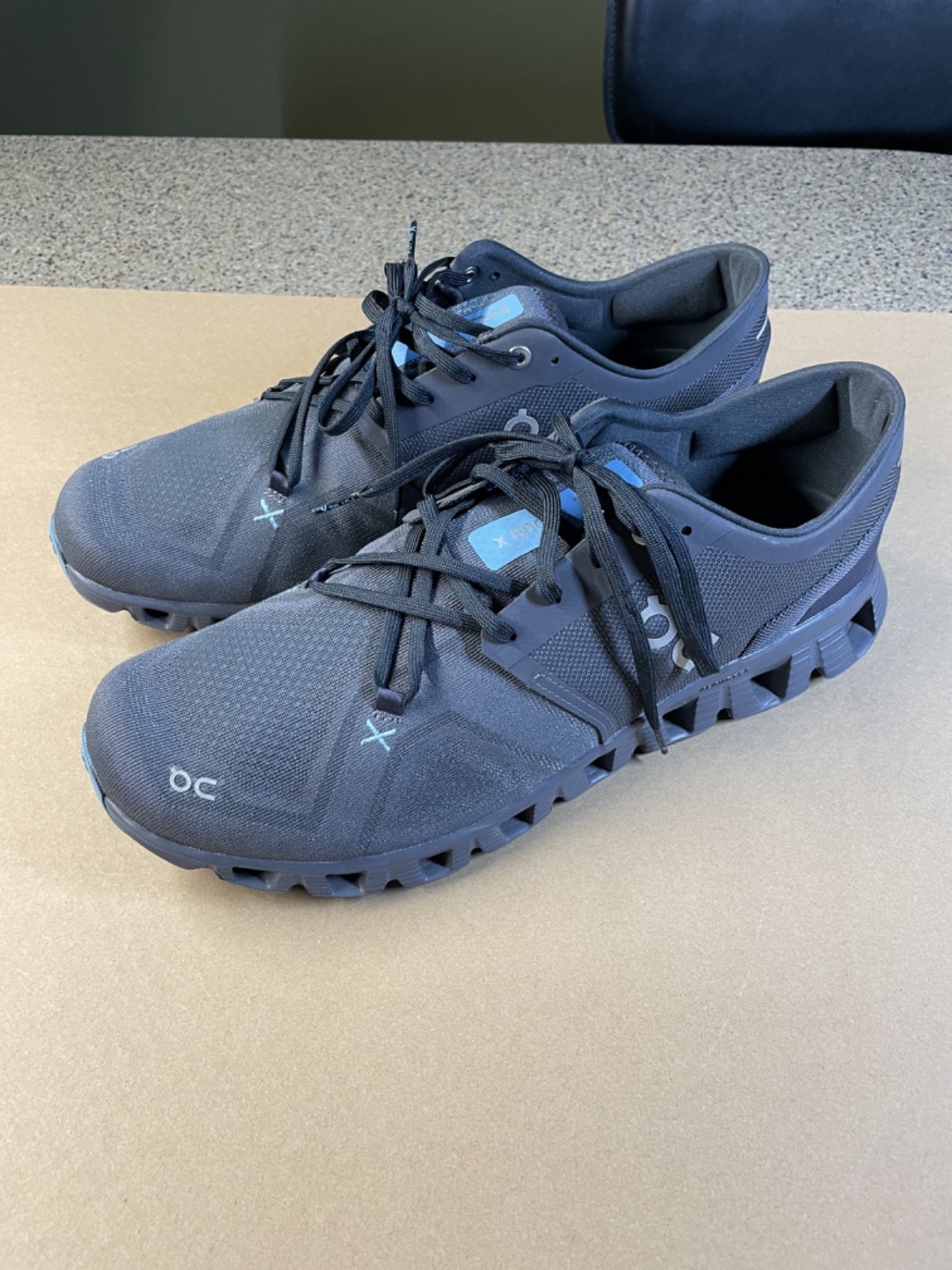 On Cloud X CloudX Black/Grey, Men’s US M11.5