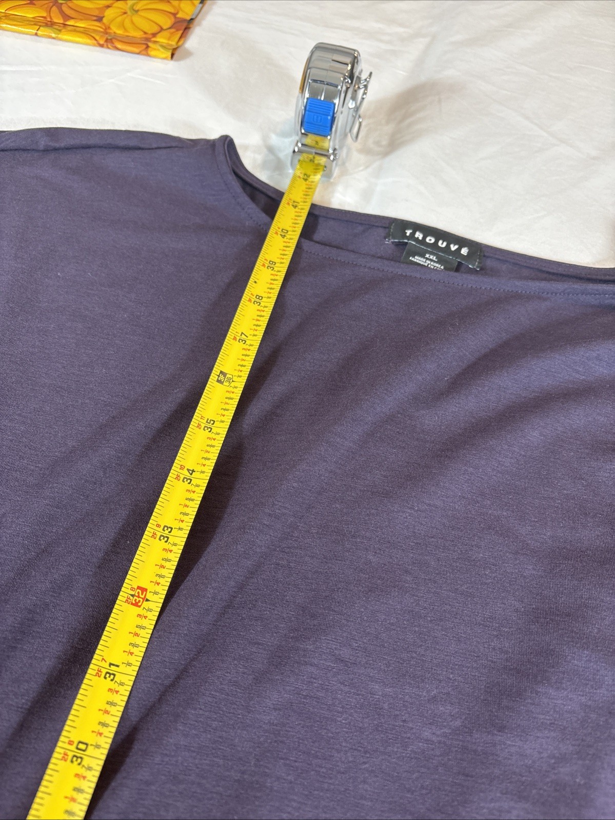Trouvé Eggplant Side Ruched Sz 2XL Dress Pleated New Purple Night Casual Comfort