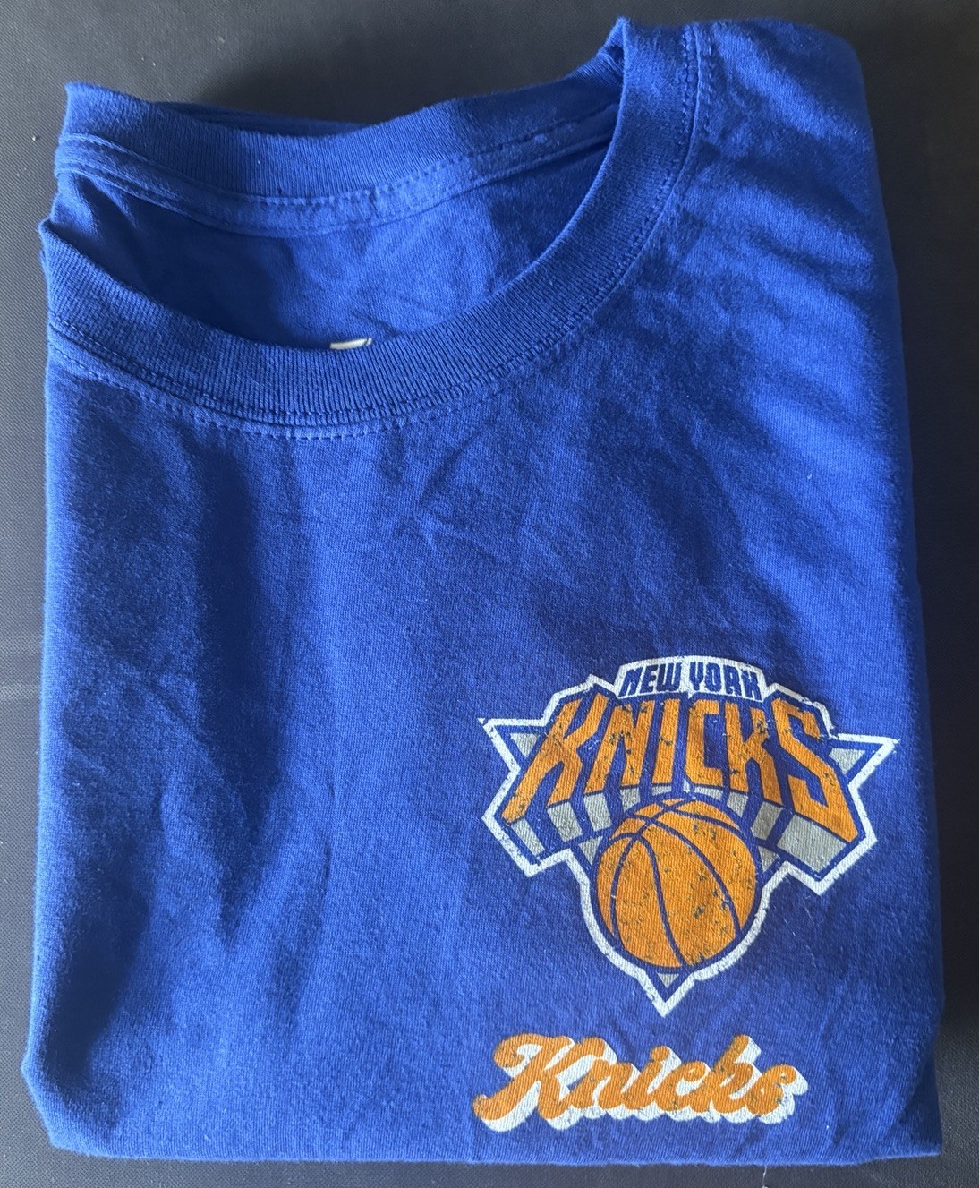 New York Knicks Men’s T-Shirt Size XL Logo Athletics NEW WITH TAGS