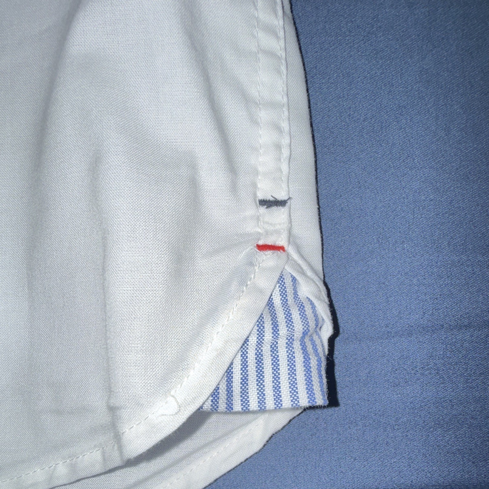 Tommy Hilfiger THFLEX Men’s L Regular Fit White Short Sleeve Button-Up Shirt