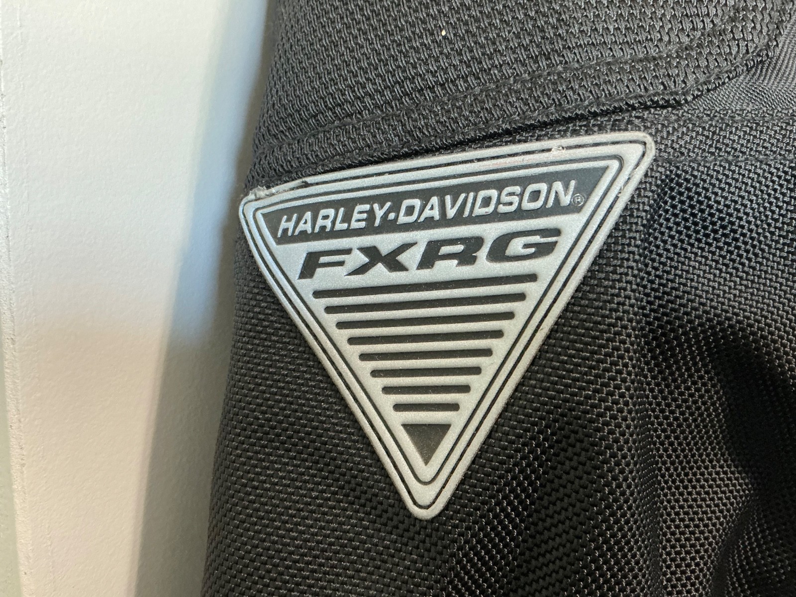 Harley Davidson Black FXRG Nylon Jacket Full Armor Motorcycle Riding woman’s Med