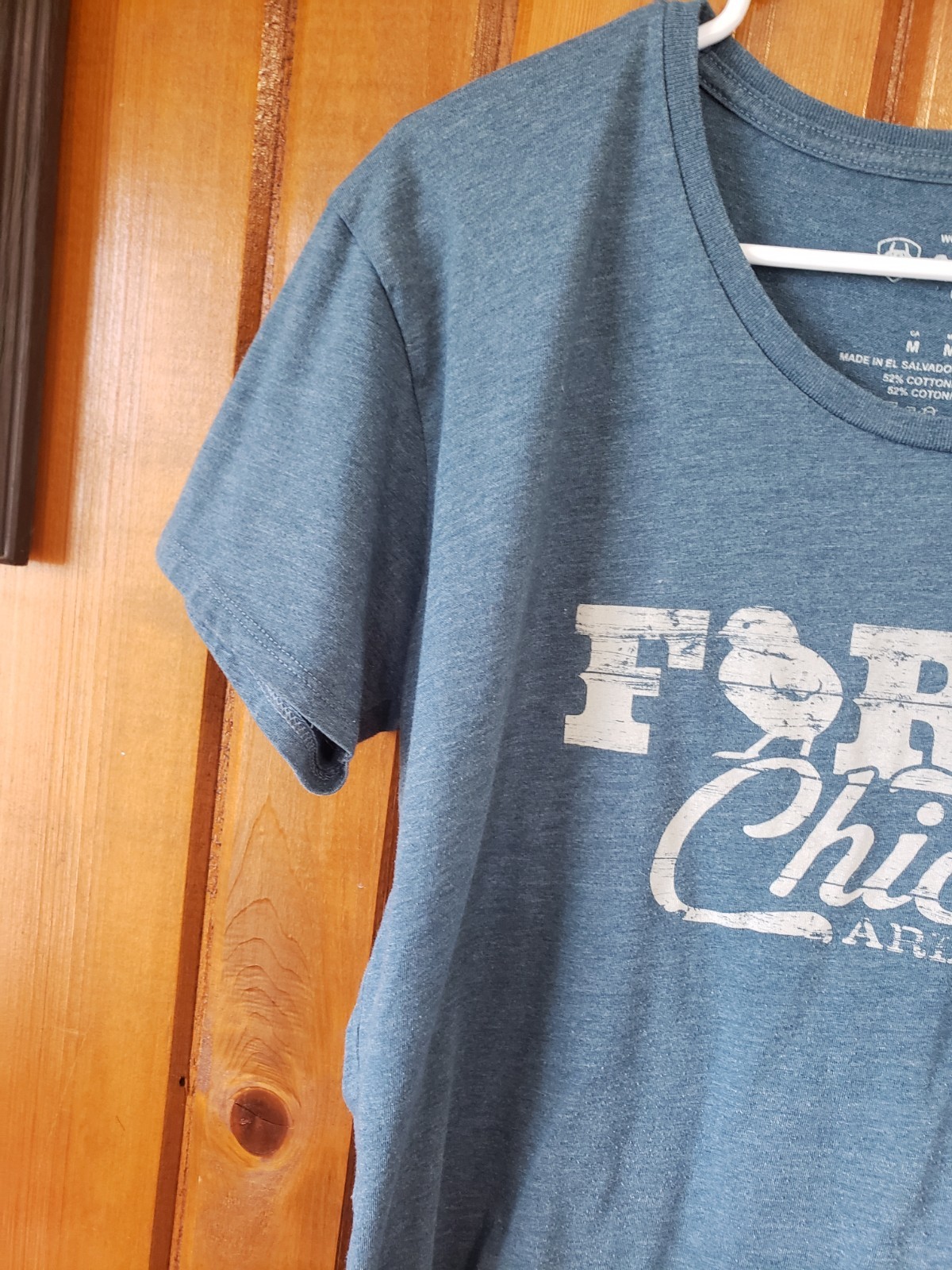 Ariat Women’s Farm Life Farm Chick T-Shirt Size Medium Color Steel Blue Heather