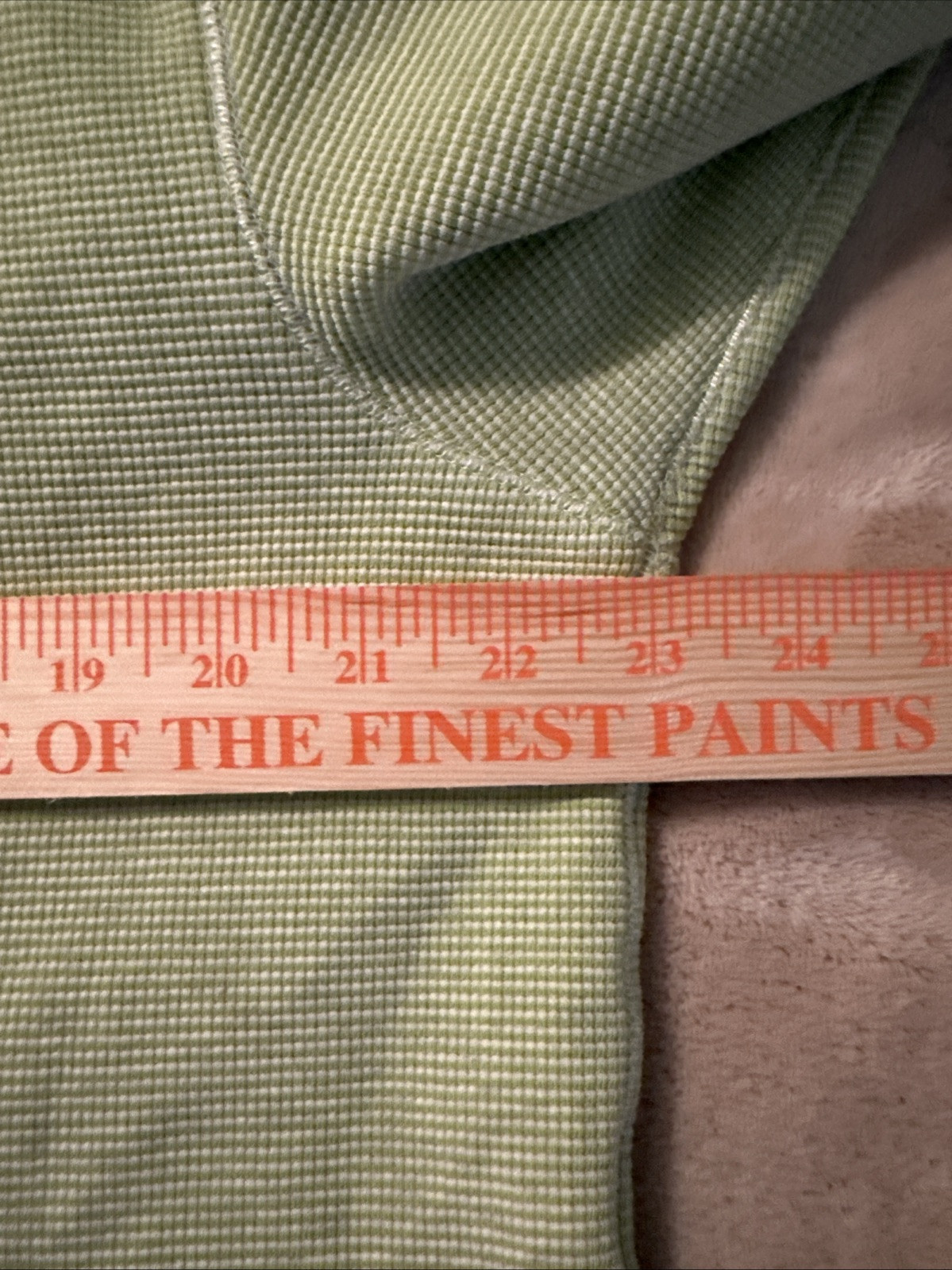 Robert Graham 1/4 zip Pullover Sweatshirt Lime Green Size L