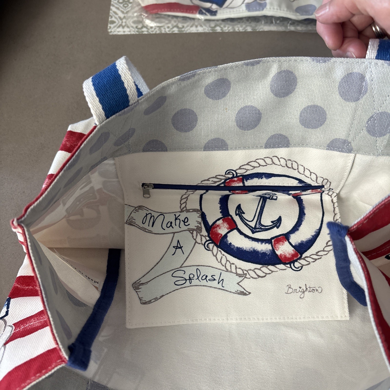 Brighton Sail Away Bag