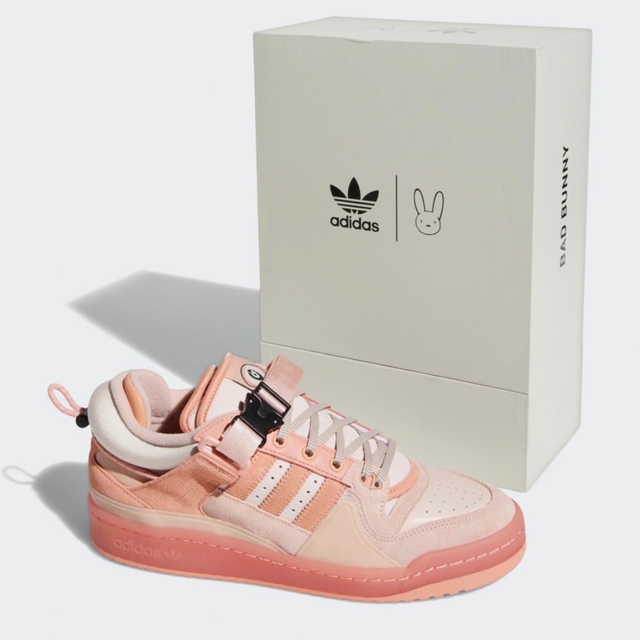 Bad Bunny x adidas Forum Low Pink Easter Egg GW 0265 Brand New With Box