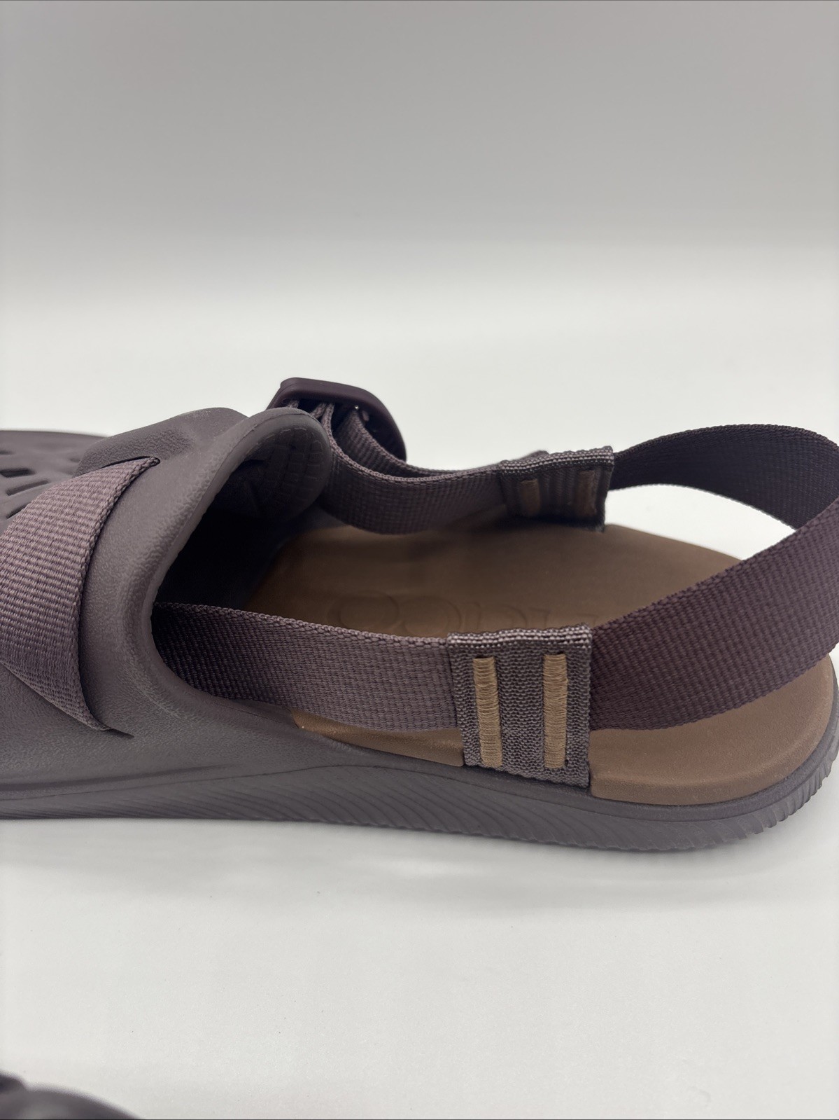 Chaco Chillos Clog Slip On Shoe Sparrow Brown (Purple) Women’s Size 9 New