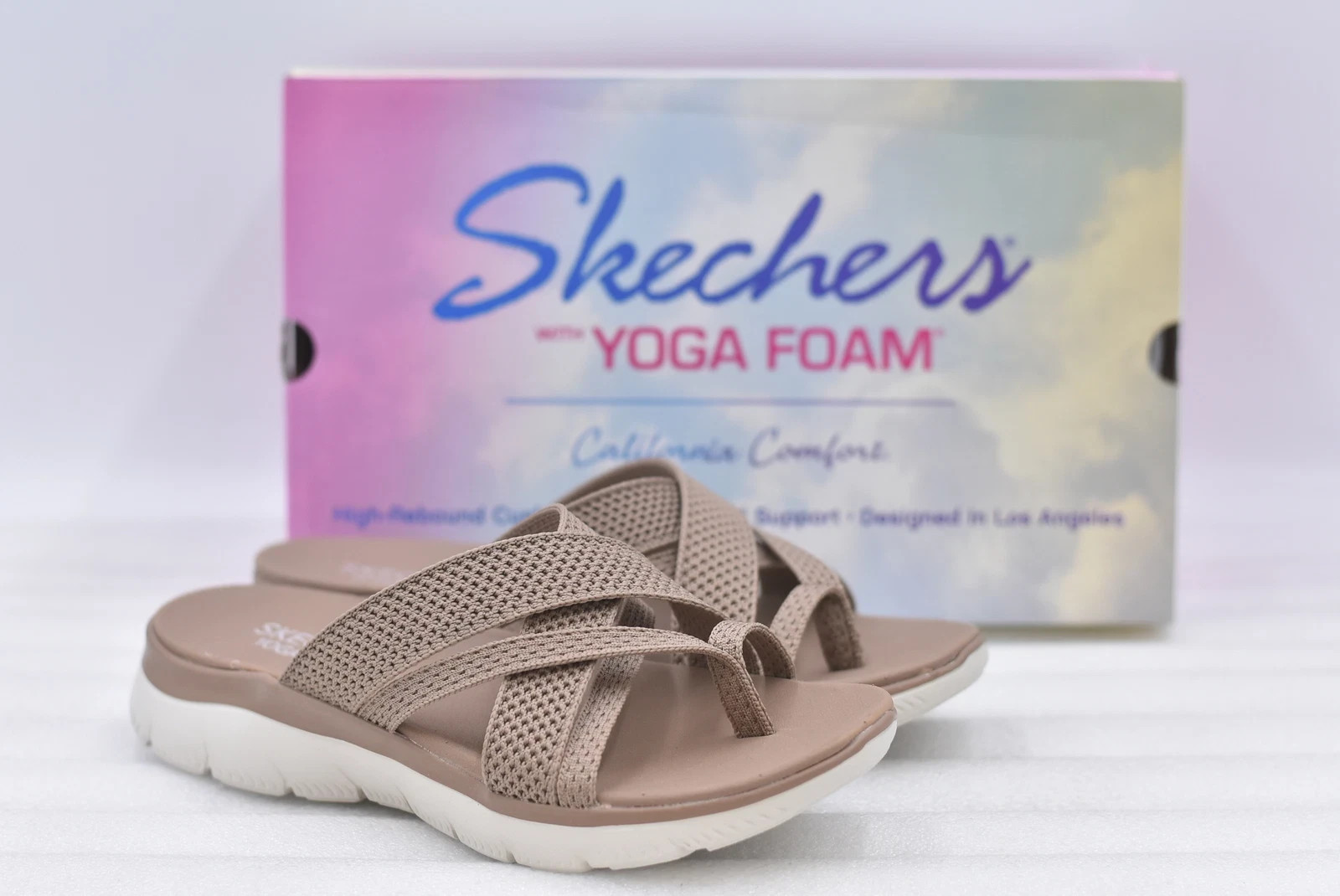 Women’s Skechers Summits – Fantasy Walk Sandal in Mocha Size 9 119518