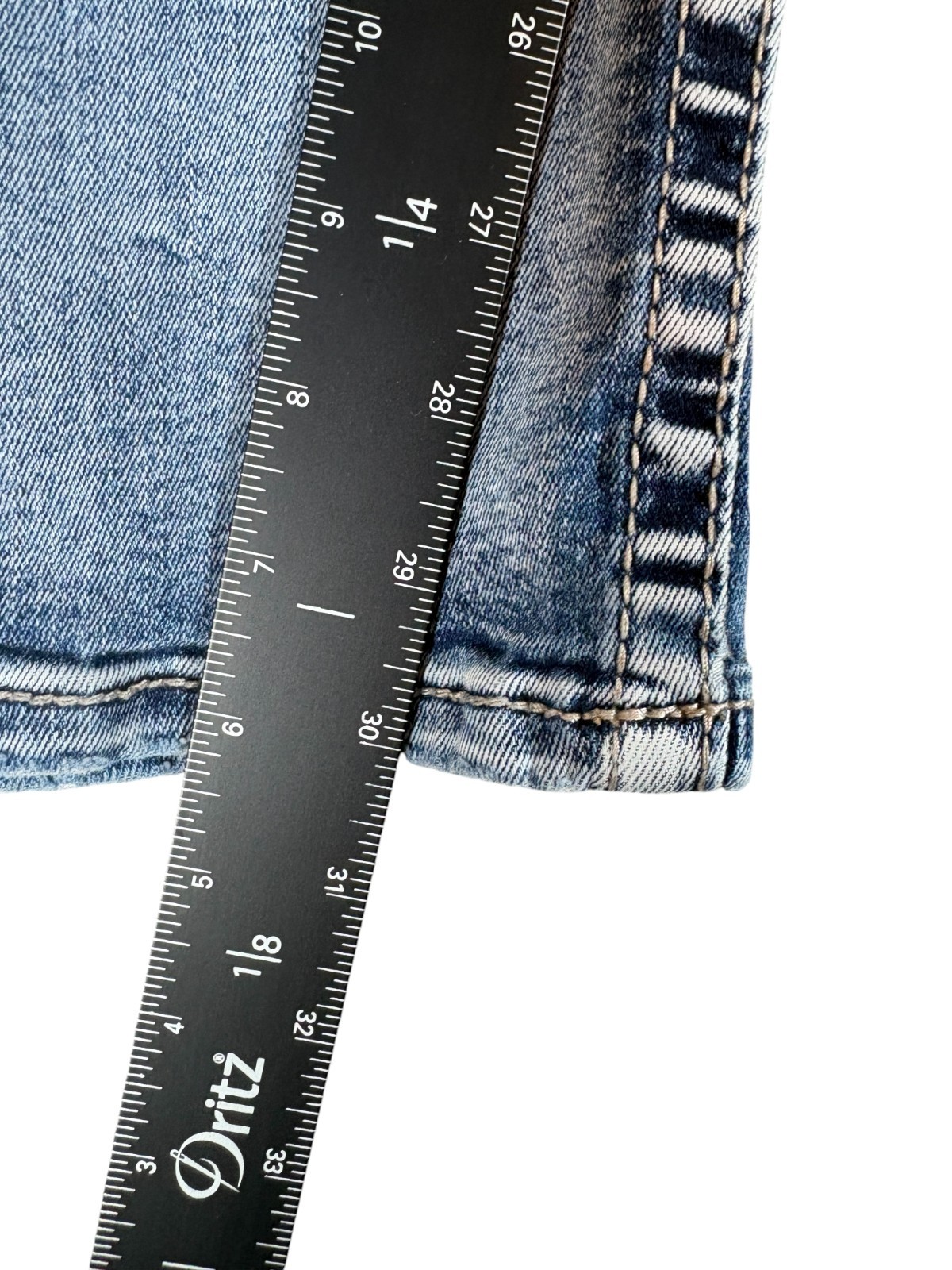 Buckle BKE Alec Slim Fit Jeans Mens 30 Blue Denim Stretch Low Rise Straight Leg
