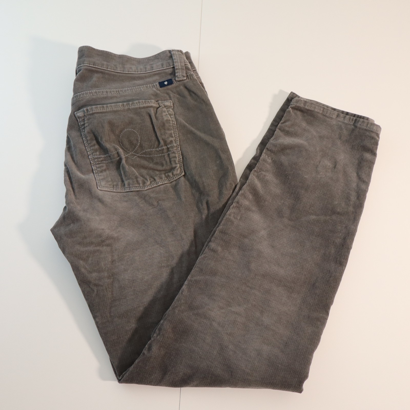 Lucky Brand Corduroy Ava Skinny Jeans – gray, size 8/ 29