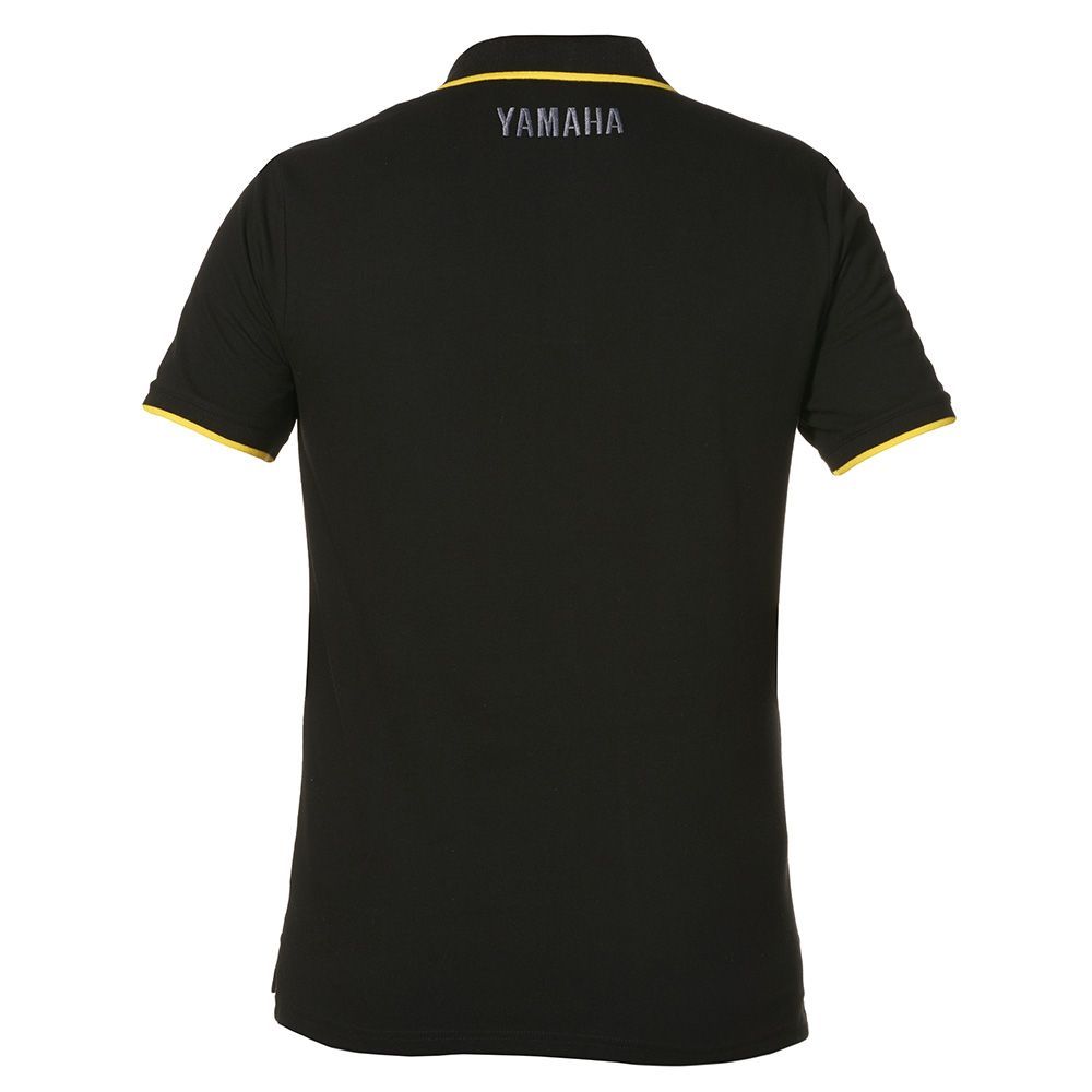New Official Yamaha 60th Anniversary Woman’s Black Polo Shirt – 16 17005
