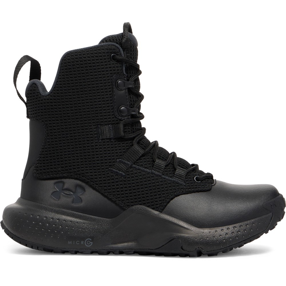 Under Armour 3028724 Women’s Micro G Stellar 8″ Tactical Duty Boots, Black
