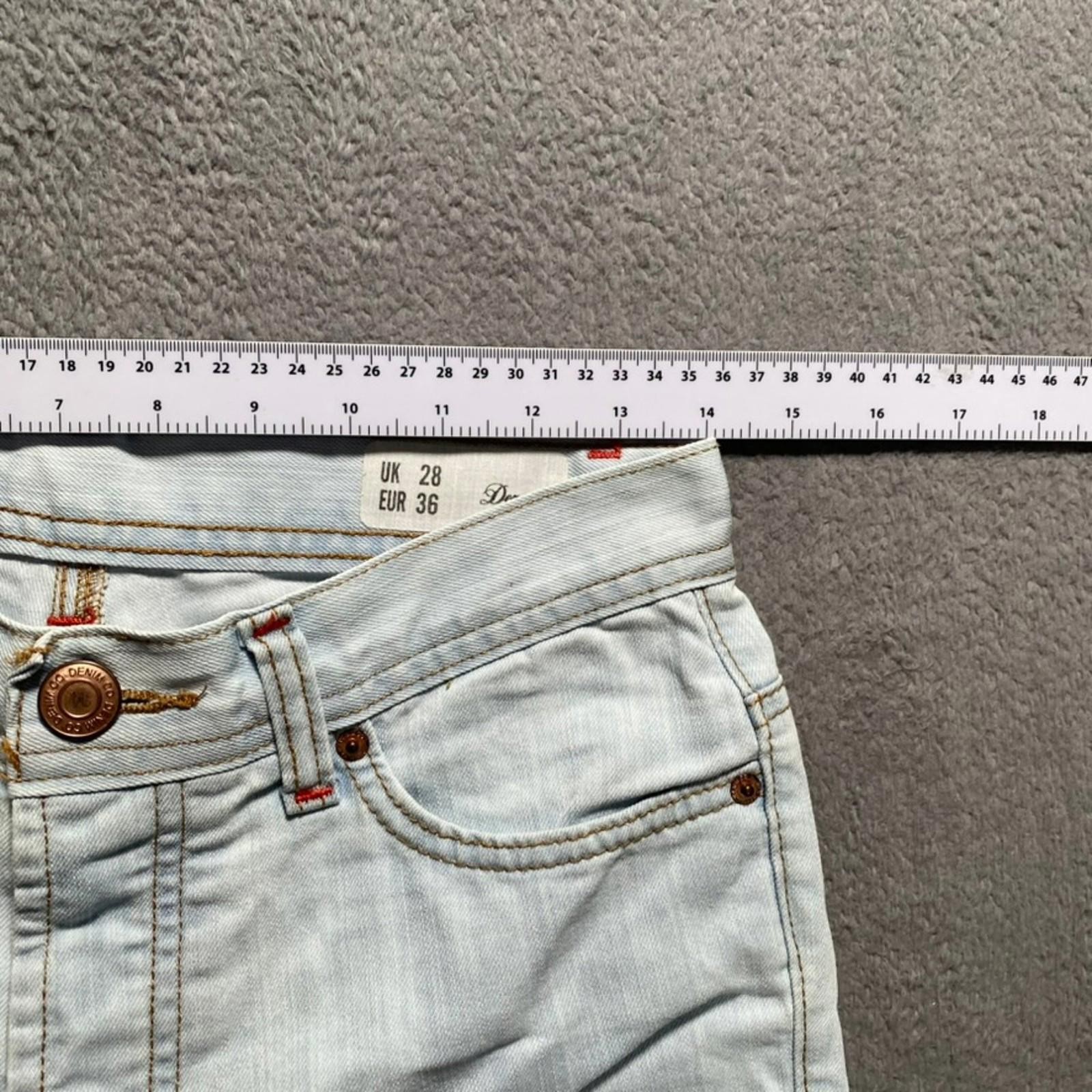 Denim & Co Men Shorts UK 28 Blue Cotton Polyester Blend Casual Worn Look