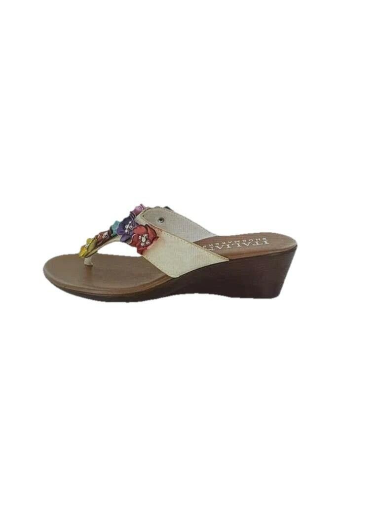 Italian Shoemakers Zane Sandals – Multi-Color, Size 8 – New!