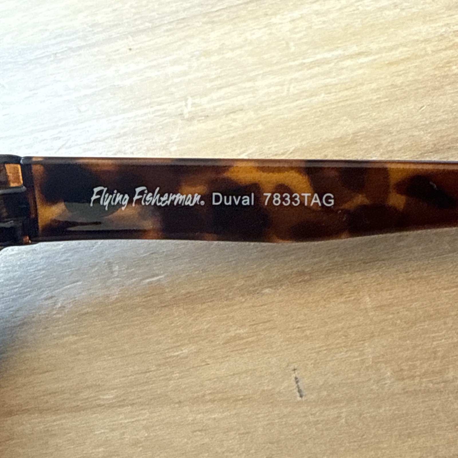 Flying Fisherman Square Duval Polarized Sunglasses Tortoise / Amber Gold mirror