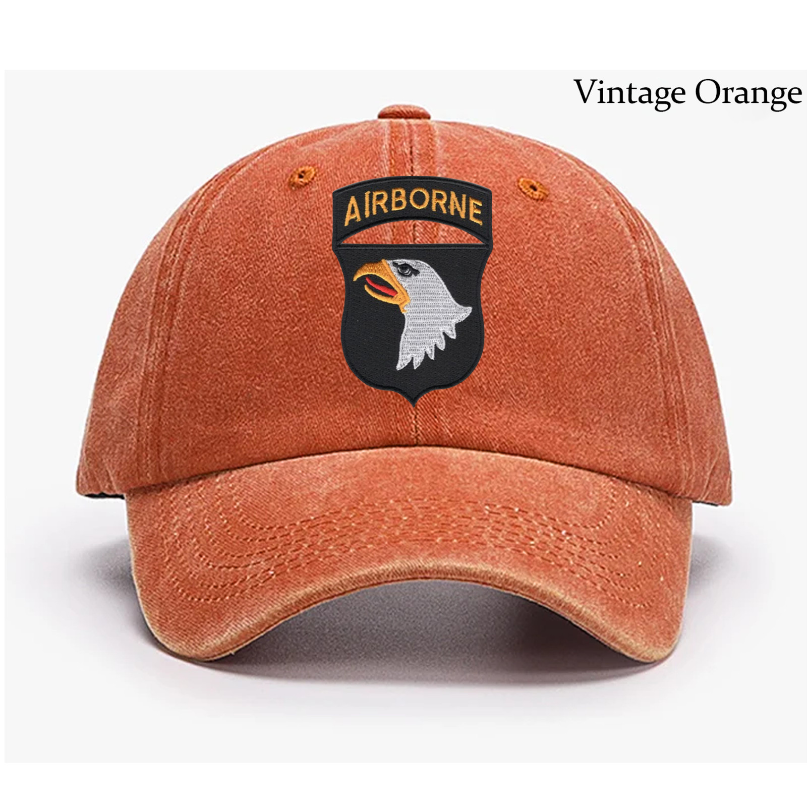 Embroidered Hat 101st Airborne Division, Veteran Cap, Trucker Hat, Baseball Cap