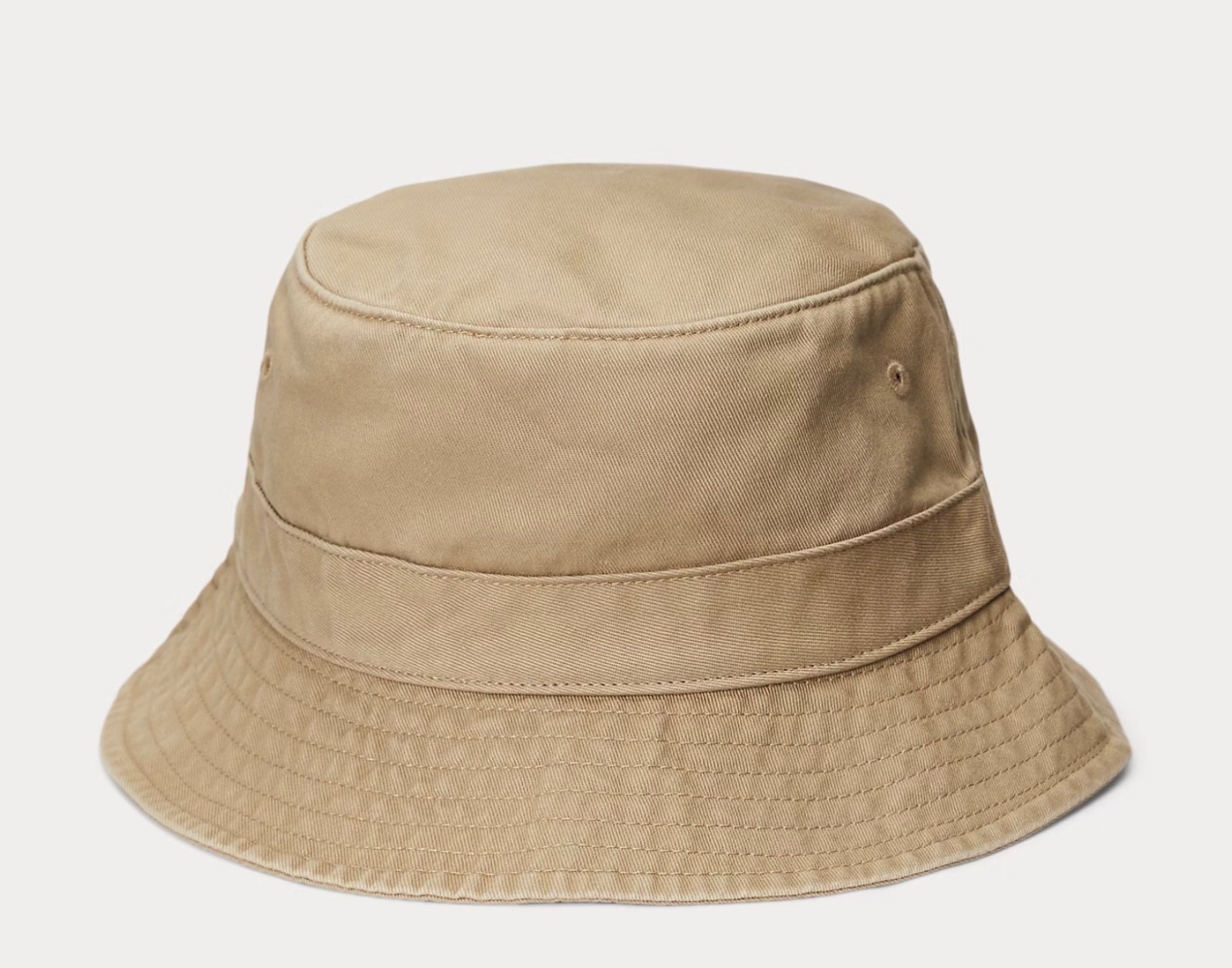 NWT Polo Ralph Lauren CAFE TAN Classic Cotton Twill Bucket Hat – all sizes
