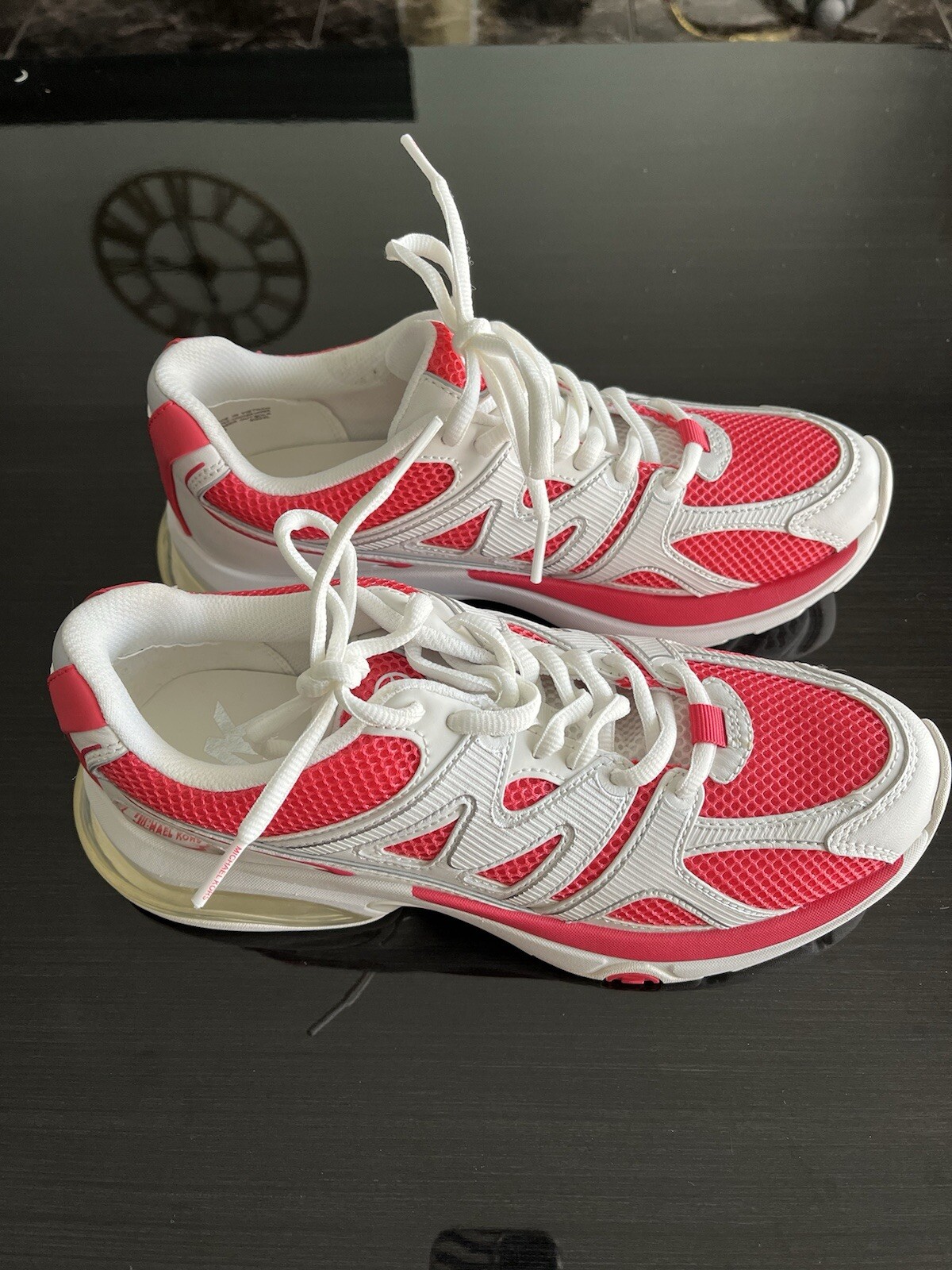 Michael Kors Mesh and Leather Trainer