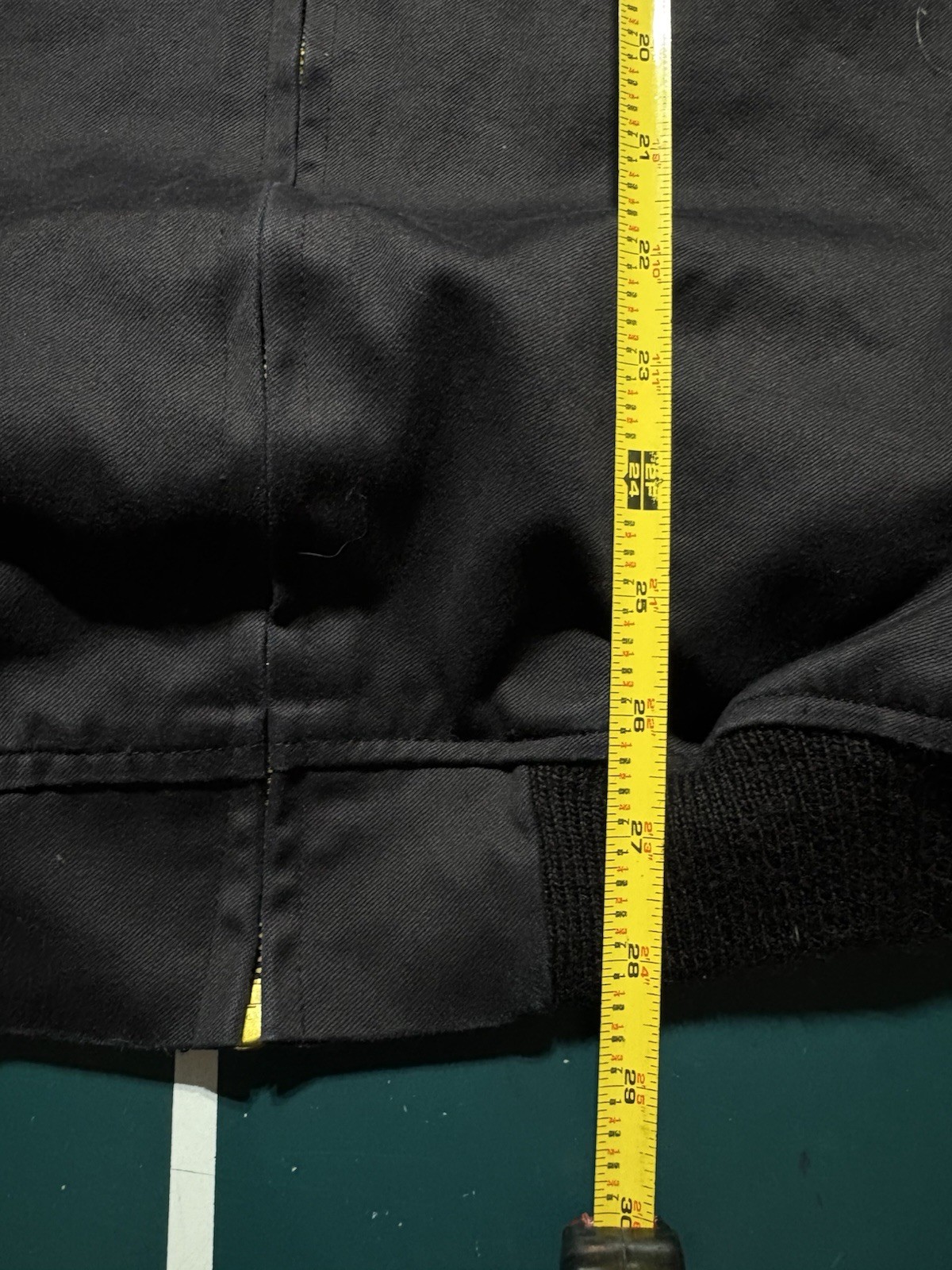 VTG 1991 French Police Dog Handler Bomber Jacket J. Veyrier Black 100L DMC Zip