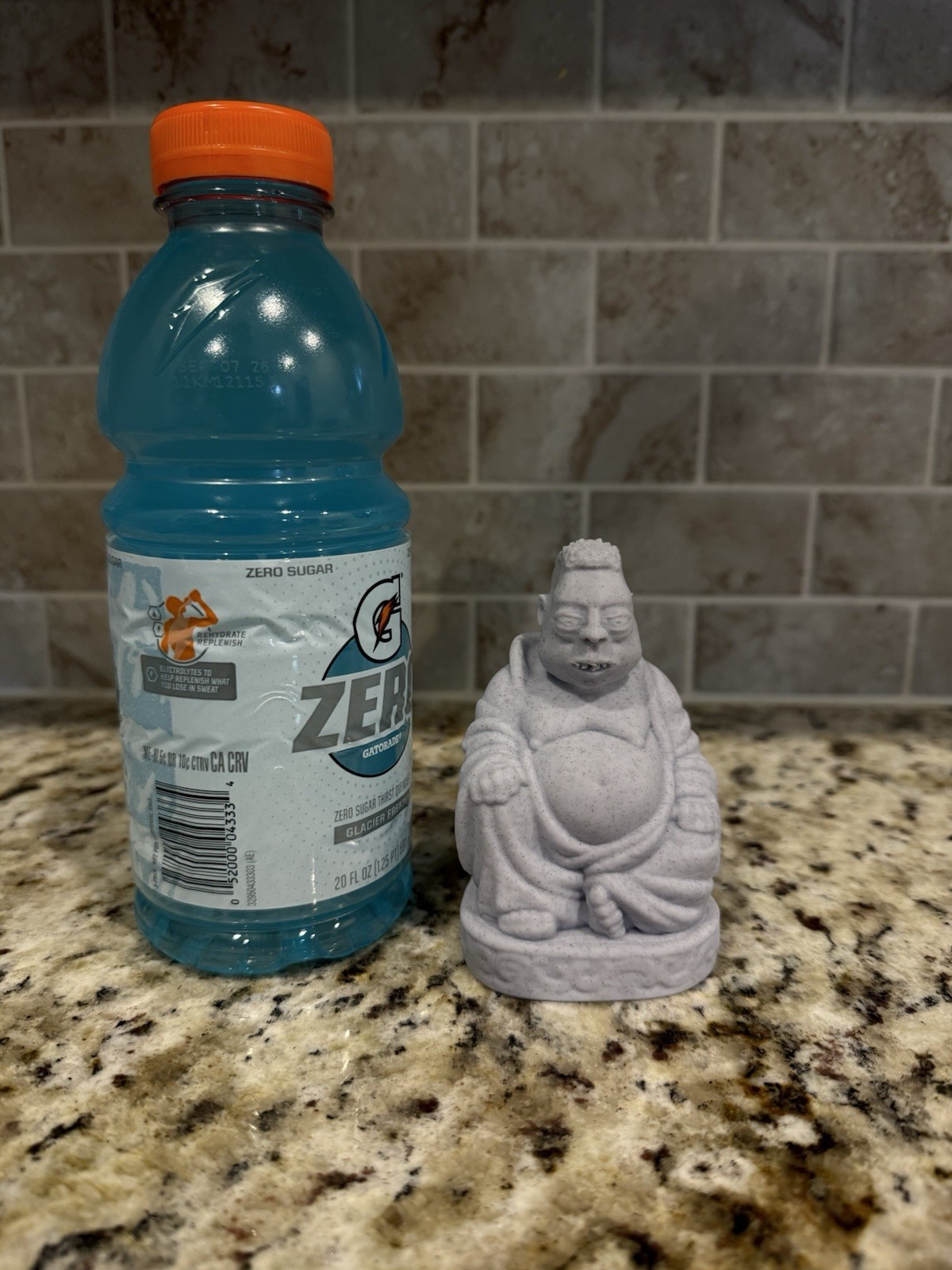 Beetlejuice Bust | Howard Stern | Buddha | 4 Inch Statue | 3d Printed