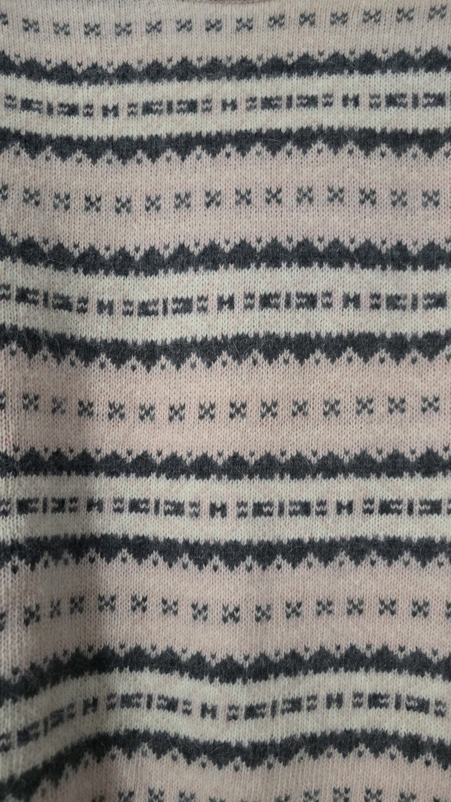 Vintage Liz Claiborne Sweater Sz Medium Preppy Lambswool Angora Striped Mom 90s
