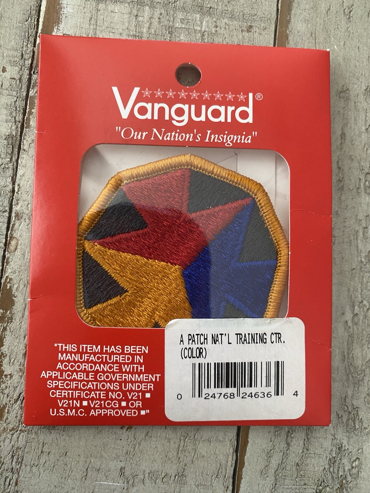 National Training Center Full Color Dress Patch
