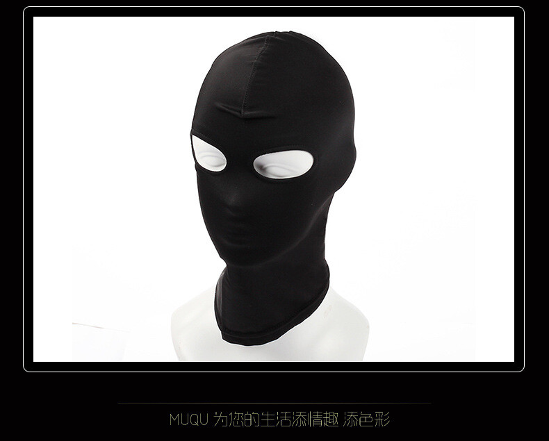 Elastic Fabric Mask with A Head Cover Open Eye and Mouth Mask Performance Mask