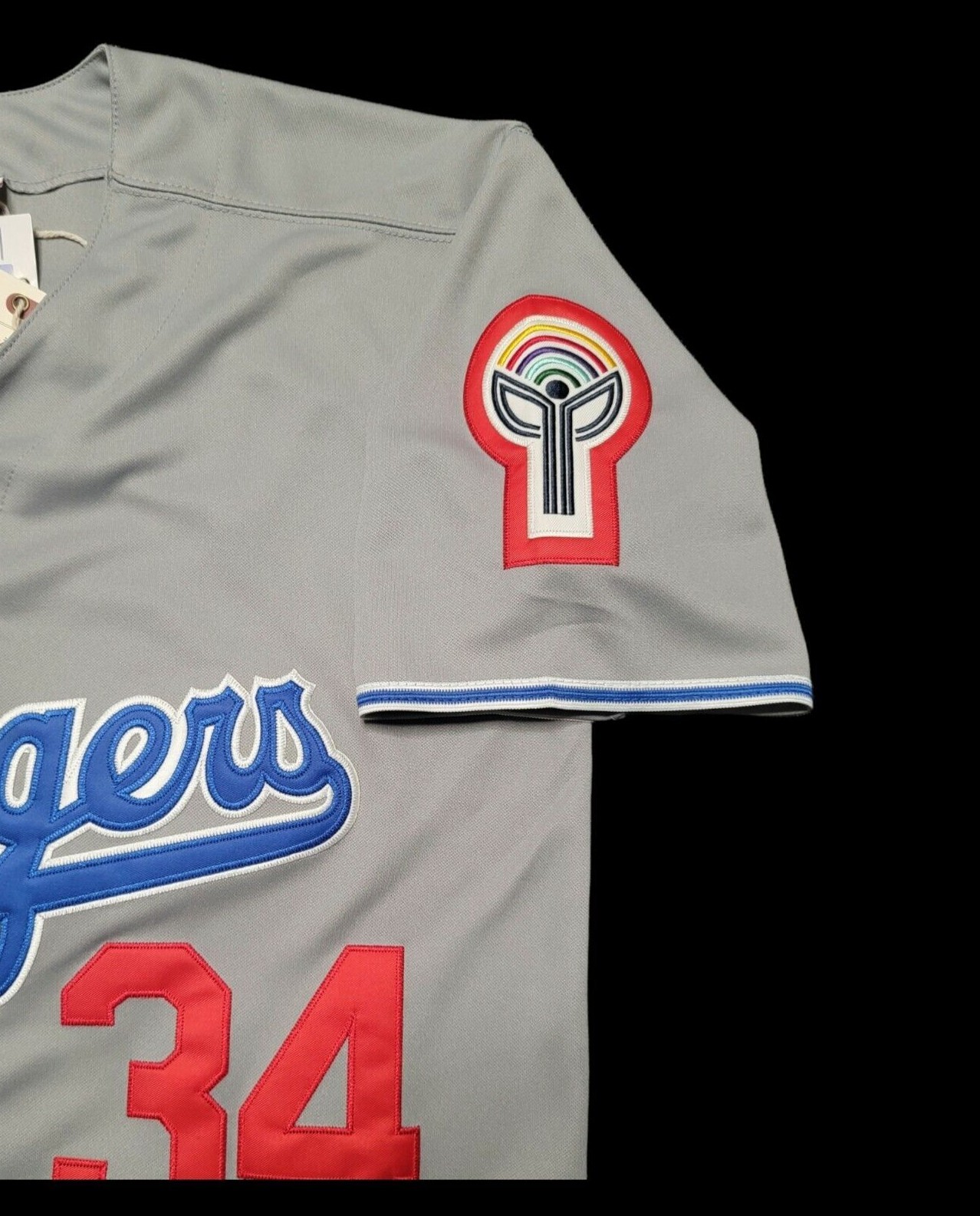Fernando Valenzuela Los Angeles Dodgers 1981 Men’s Road Gray Baseball Jersey