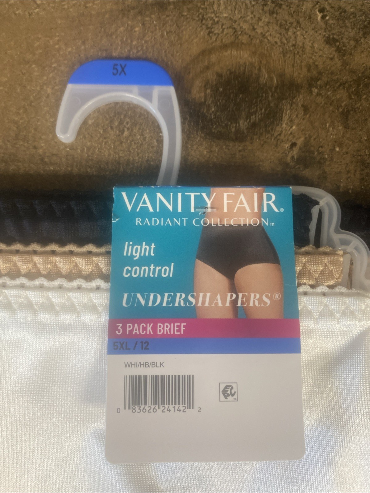 Vanity Fair Lingerie 3 Pack Brief Panties Radiant Collection Undershapers 5XL 12