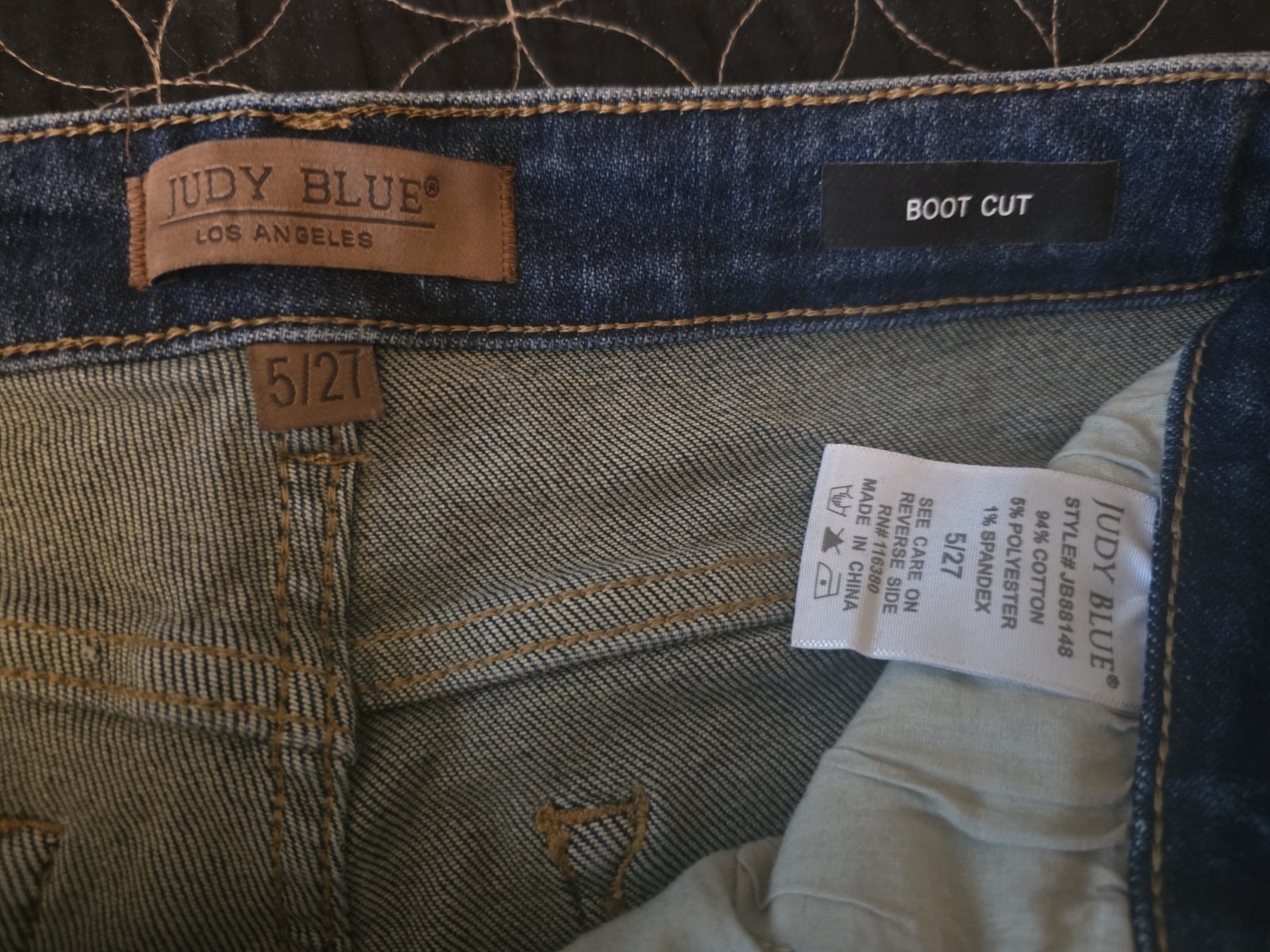 Judy Women’s Blue Jeans Size 5/27 Boot Cut