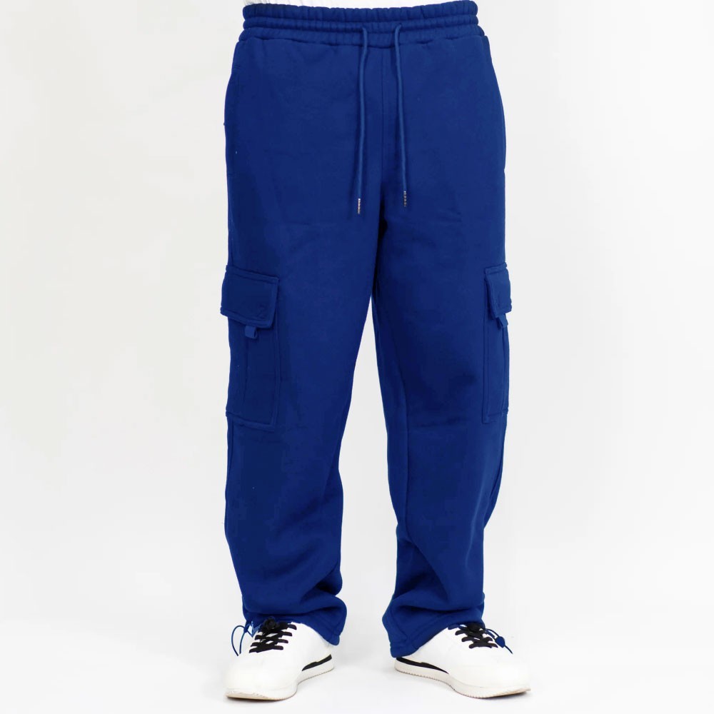 FB COUNTY MENS HEAVYWEIGHT FLEECE CARGO PANTS FBCOUNTY CASUAL SWEATPANTS XS-3XL