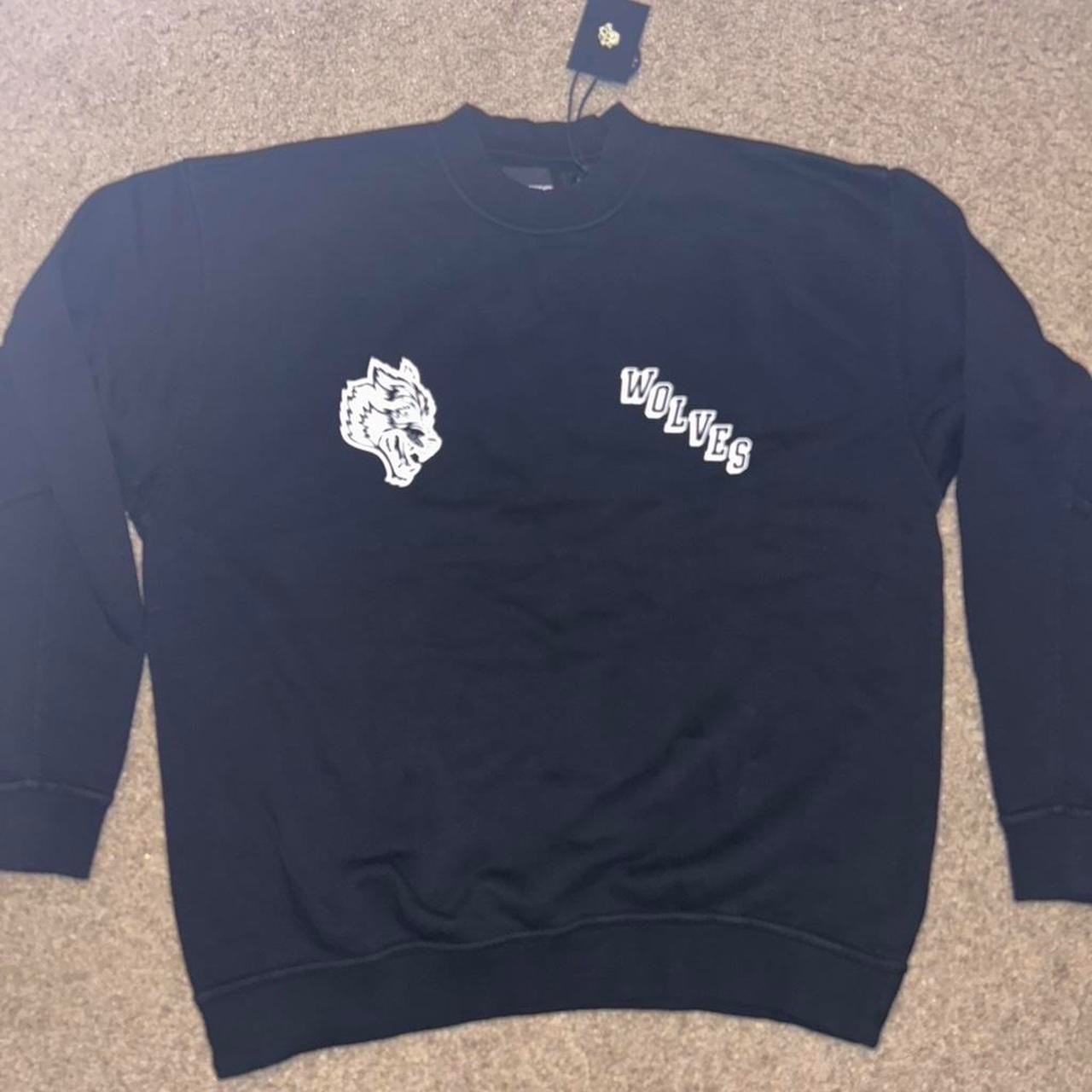 darc sport black crewneck, Large
