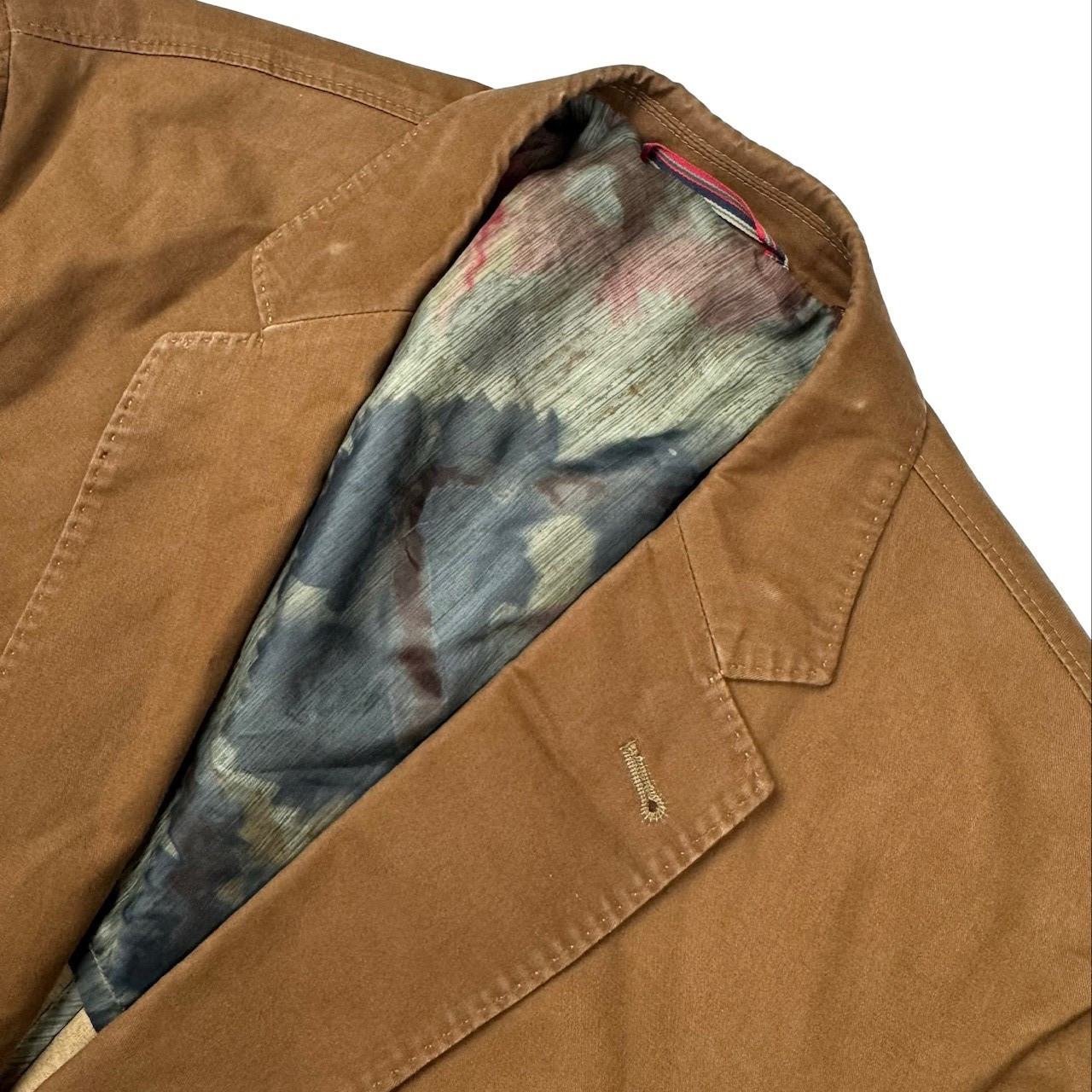 Kroon Men’s Cotton Blend 2-Button Blazer Brown • 40R