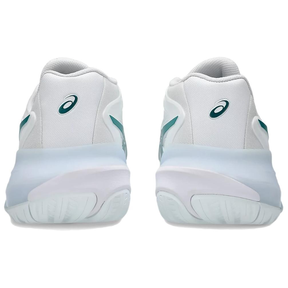 Asics GEL RESOLUTION X Abrasion Resistant Low Top Tennis Shoes Men’s White
